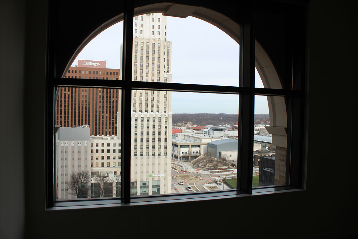 window view from apartment